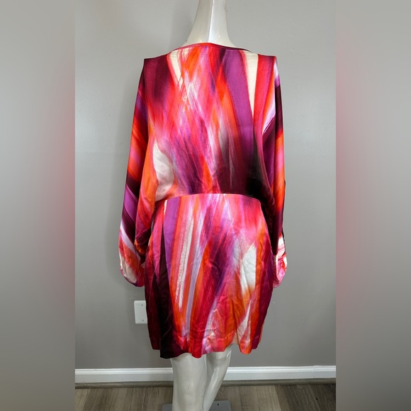 Silvia Tcherassi Manon Painted Off-the-Shoulder Minidress Size S $1290 - Picture 5 of 11